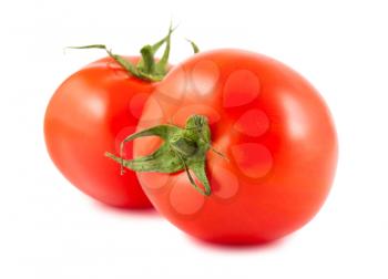 Royalty Free Photo of Two Ripe Tomatoes