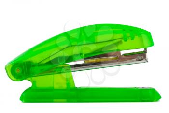 Royalty Free Photo of a Transparent Plastic Stapler