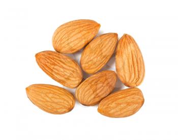 Royalty Free Photo of a Grouping of Almonds