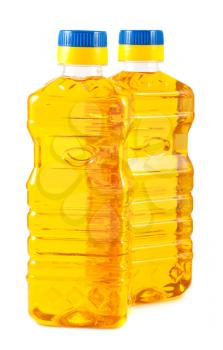 Royalty Free Photo of a Pair of Cooking Oil