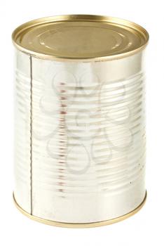 Royalty Free Photo of an Unlabeled Tin Can