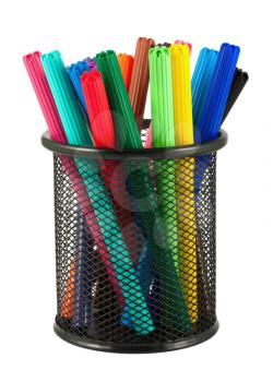 Royalty Free Photo of a Set of Felt-Tip Markers