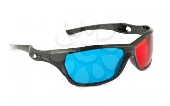 Royalty Free Photo of a Pair of 3D Glasses