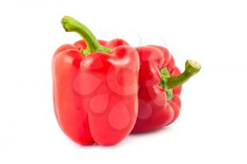Royalty Free Photo of a Couple of Ripe Bell Peppers