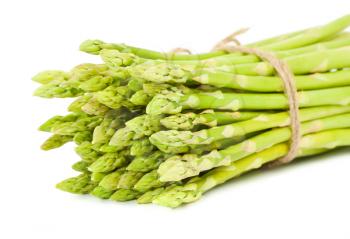 Royalty Free Photo of a Bunch of Fresh Asparagus