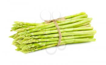 Royalty Free Photo of a Bunch of Fresh Asparagus