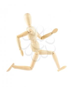 Royalty Free Photo of a Running Mannequin