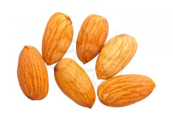 Royalty Free Photo of a Bunch of Almond Nuts