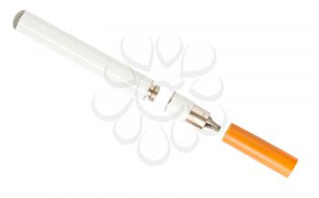 Royalty Free Photo of a Closeup of an E-Cigarette
