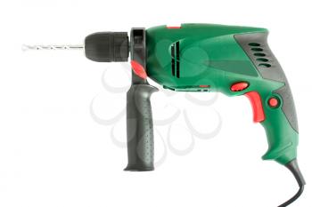 Royalty Free Photo of a Power Drill with a Handle