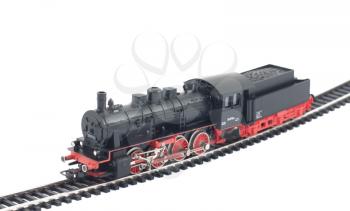 Royalty Free Photo of a Toy Steam Locomotive