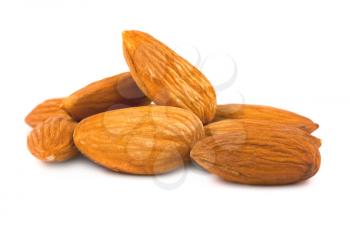 Royalty Free Photo of a Heap of Natural Almonds
