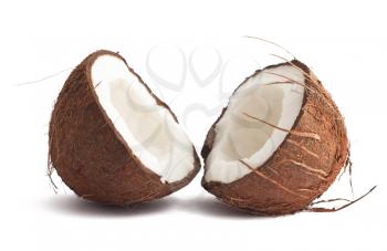 Royalty Free Photo of Half of a Coconut