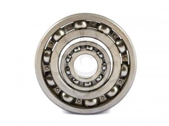 Royalty Free Photo of a Different Steel Ball Bearings