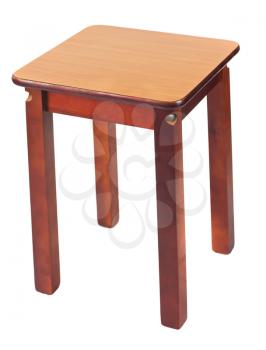 Royalty Free Photo of a Wooden Vintage Stool