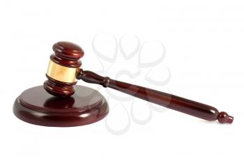 Royalty Free Photo of a Wooden Gavel