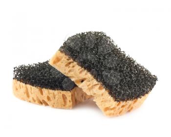 Royalty Free Photo of Two Scrubbing Sponges