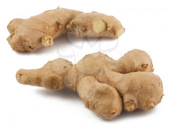 Royalty Free Photo of Two Ginger Roots