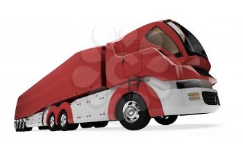 Royalty Free Clipart Image of a Truck 