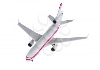 Royalty Free Clipart Image of an Airplane