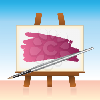 Royalty Free Clipart Image of a Painting