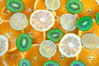Royalty Free Photo of a Fruit Background