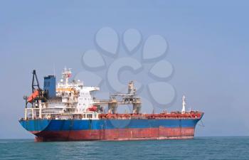 Royalty Free Photo of a Tanker Ship