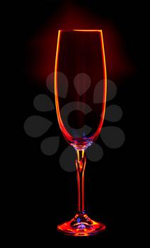 Royalty Free Photo of a Champagne Glass