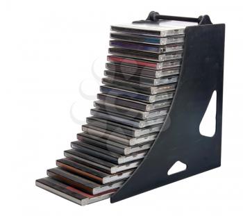 Royalty Free Photo of a Stack For CDs