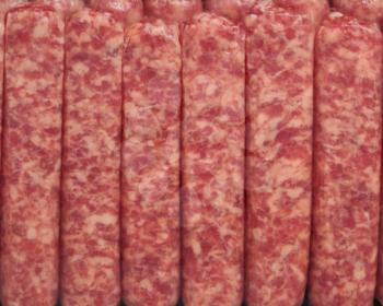 Royalty Free Photo of Raw Sausages
