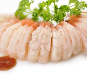 Royalty Free Photo of Fresh Shrimp