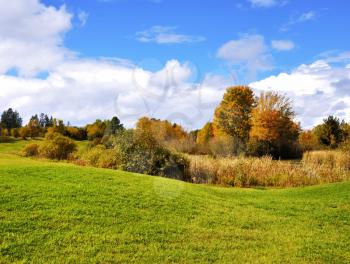 Royalty Free Photo of an Autumn Landscape