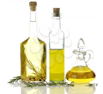 Royalty Free Photo of an Assortment of Cooking Oils