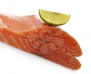 Royalty Free Photo of Raw Salmon Fillets