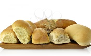 Royalty Free Photo of a Bunch of Fresh Bread