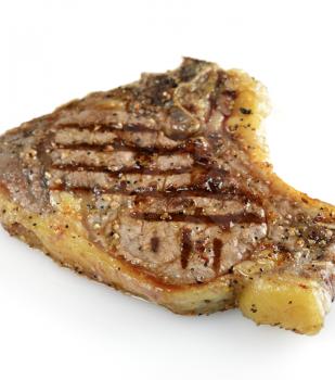 Grilled Beef Steak ,Close Up