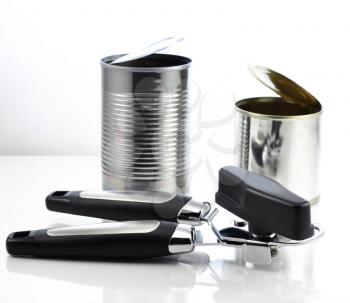 open cans with can opener
