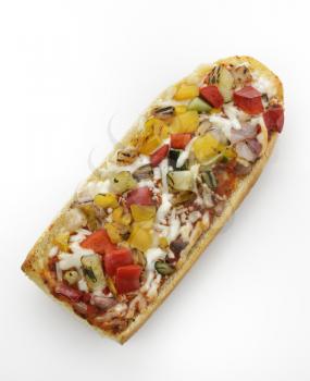 French Bread Pizza With Grilled Vegetables