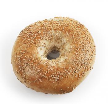 Bagel Bread With Sesame Seeds