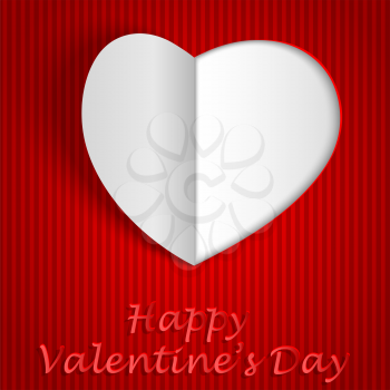 valentine's day background with hearts. vector eps10
