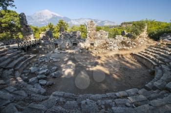  Ancient amphitheater in Turkey