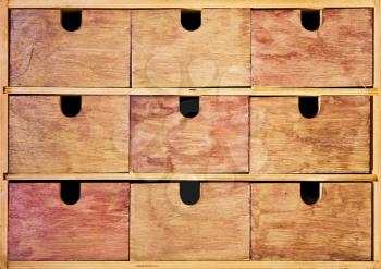 Vintage wooden drawer