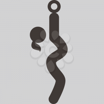 Summer sports icons set - Gymnastics Rhythmic icon