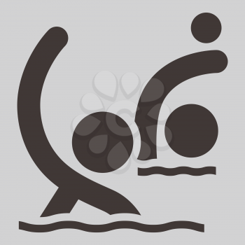 Summer sports icons - Water polo icon