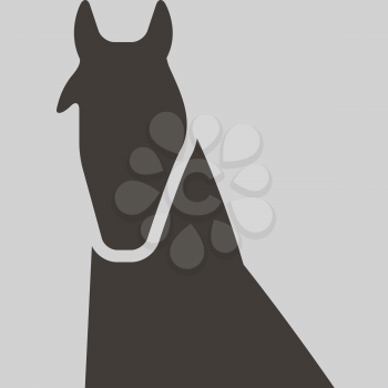 horse silhouette icon