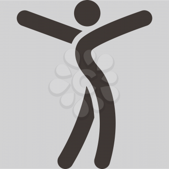 Health and Fitness icons set - sport dancing icon optimized for size 32x32 pixels