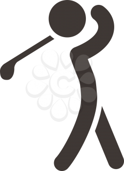 Health and Fitness icons set - golf icon