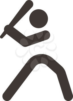Summer sports icons set - baseball icon optimized for size 32 pixels