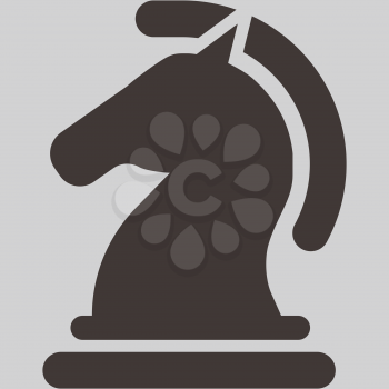 Chess icon - chess horse