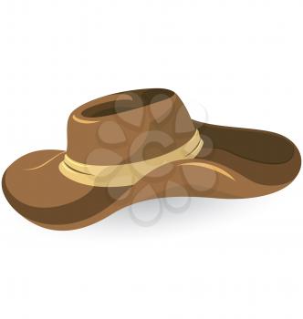 Royalty Free Clipart Image of a Cowboy Hat